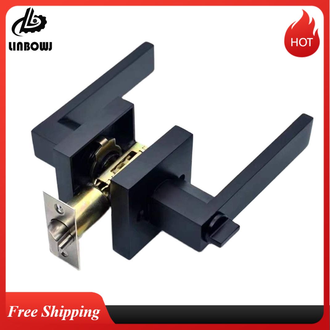 Smart Garden Gate Lock - Black Door Handle Door Handle Lock