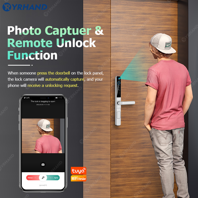 YRHAND IP66 Keyless Cat's Eye  - Smart Garden Gate Lock 评论和价格