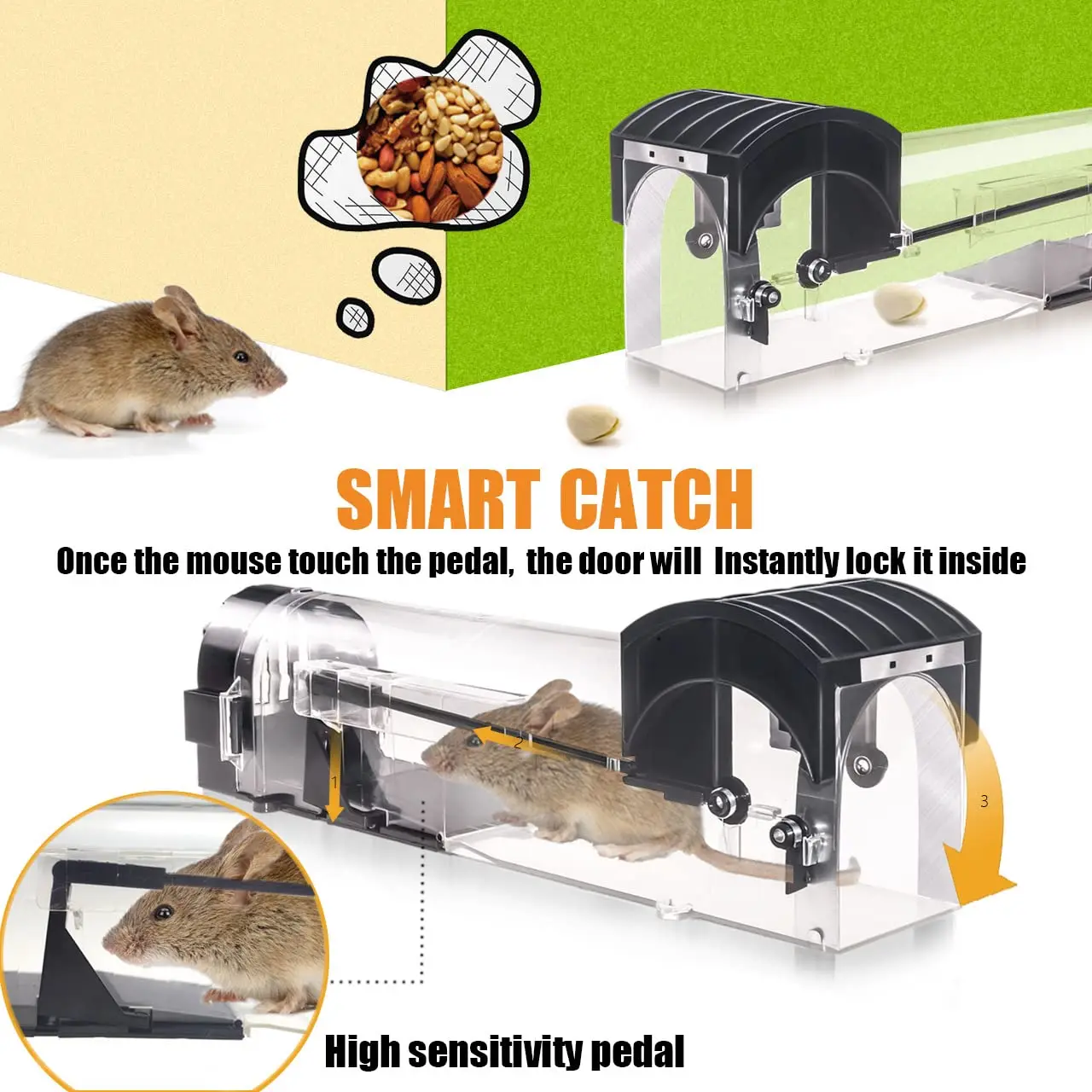 Safe Firm Humane Reusable Plas - Smart Garden Indoor 评论和价格