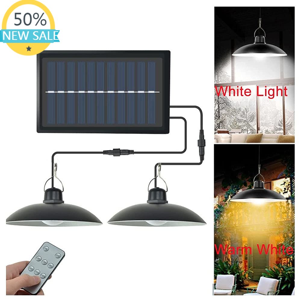 Solar Pendant Light with Doubl - Smart Garden Sheds 评论和价格