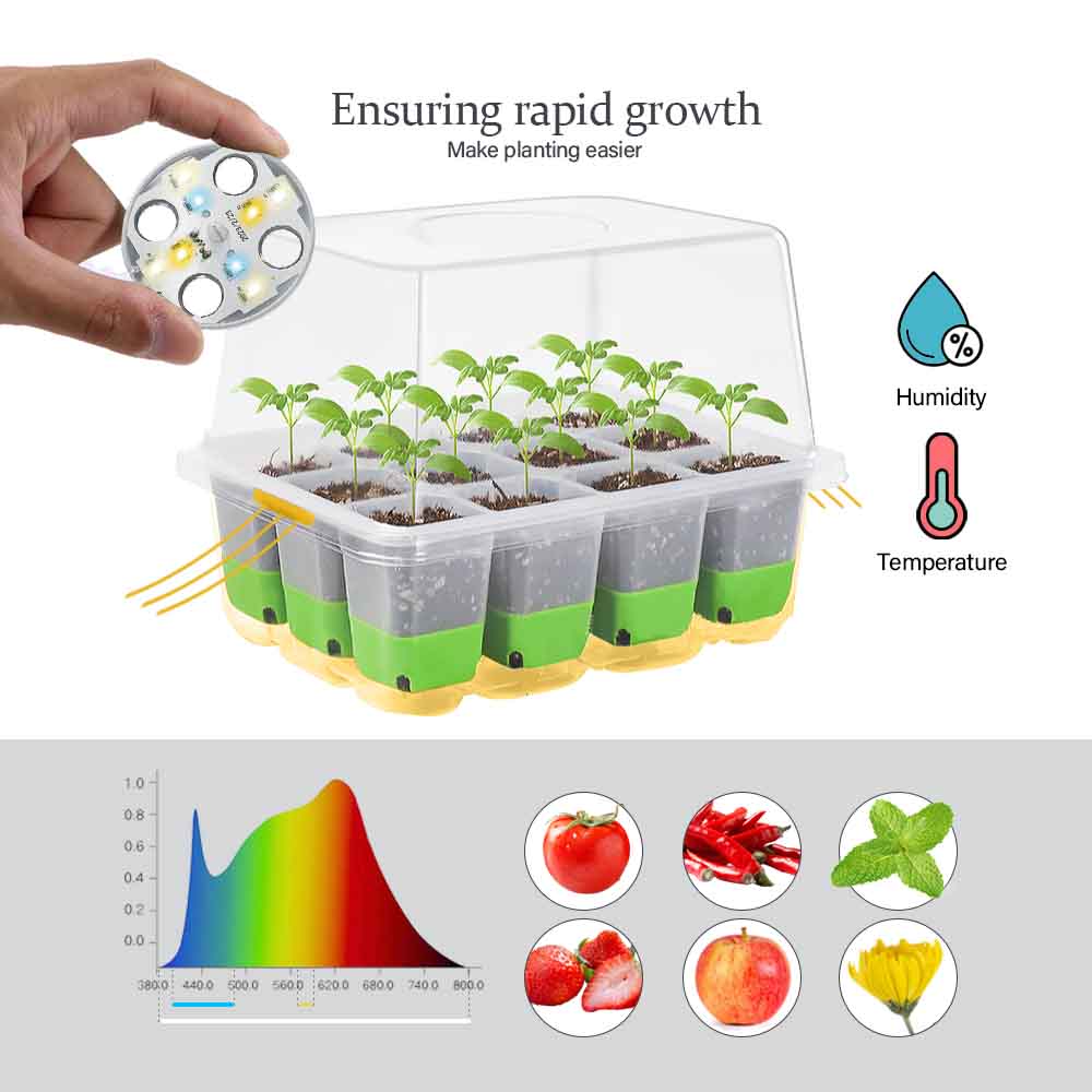 LED Grow Light Seedling Starte - Smart Garden Indoor 评论和价格