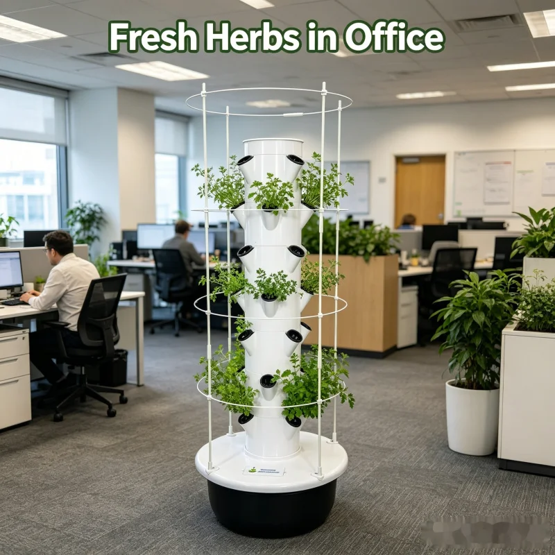 Smart Vertical Hydroponic Towe - Smart Garden Indoor 评论和价格