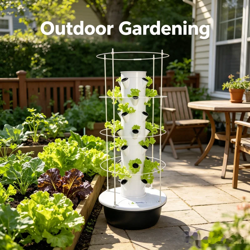 Smart Vertical Hydroponic Towe - Smart Garden Indoor 评论和价格