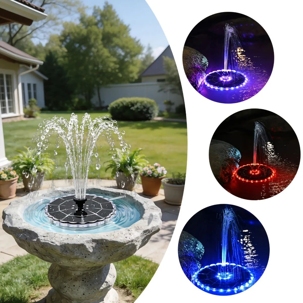 3.5W Outdoor Solar Fountain fo - Smart Garden Indoor 评论和价格