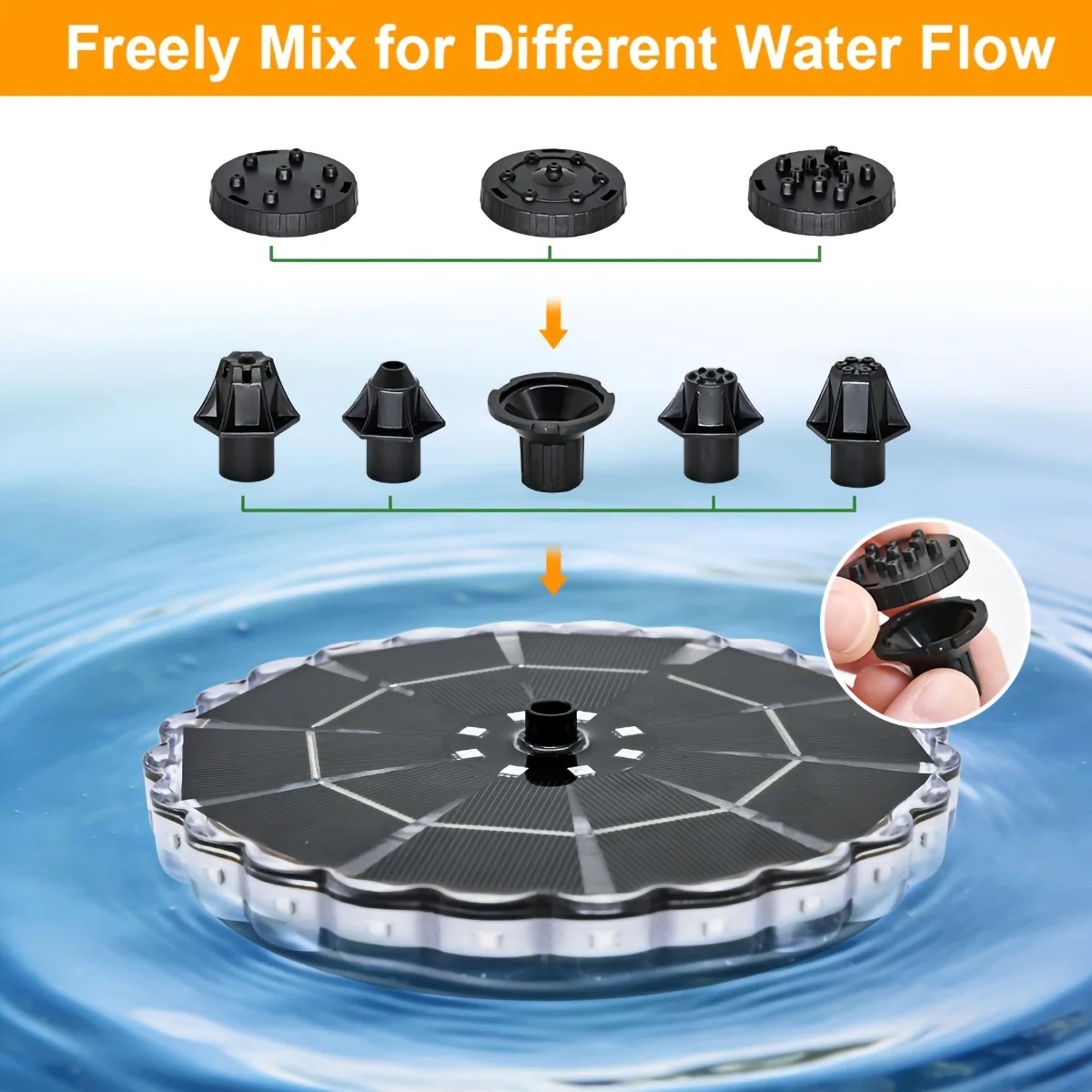 3.5W Outdoor Solar Fountain fo - Smart Garden Indoor 评论和价格