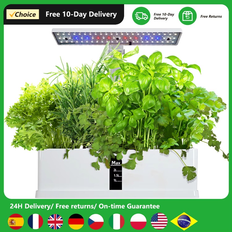 9 Pods Smart Hydroponics Growi - Smart Garden Indoor 评论和价格