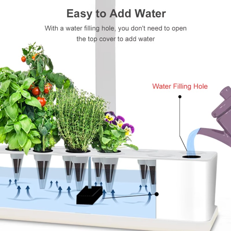 9 Pods Smart Hydroponics Growi - Smart Garden Indoor 评论和价格