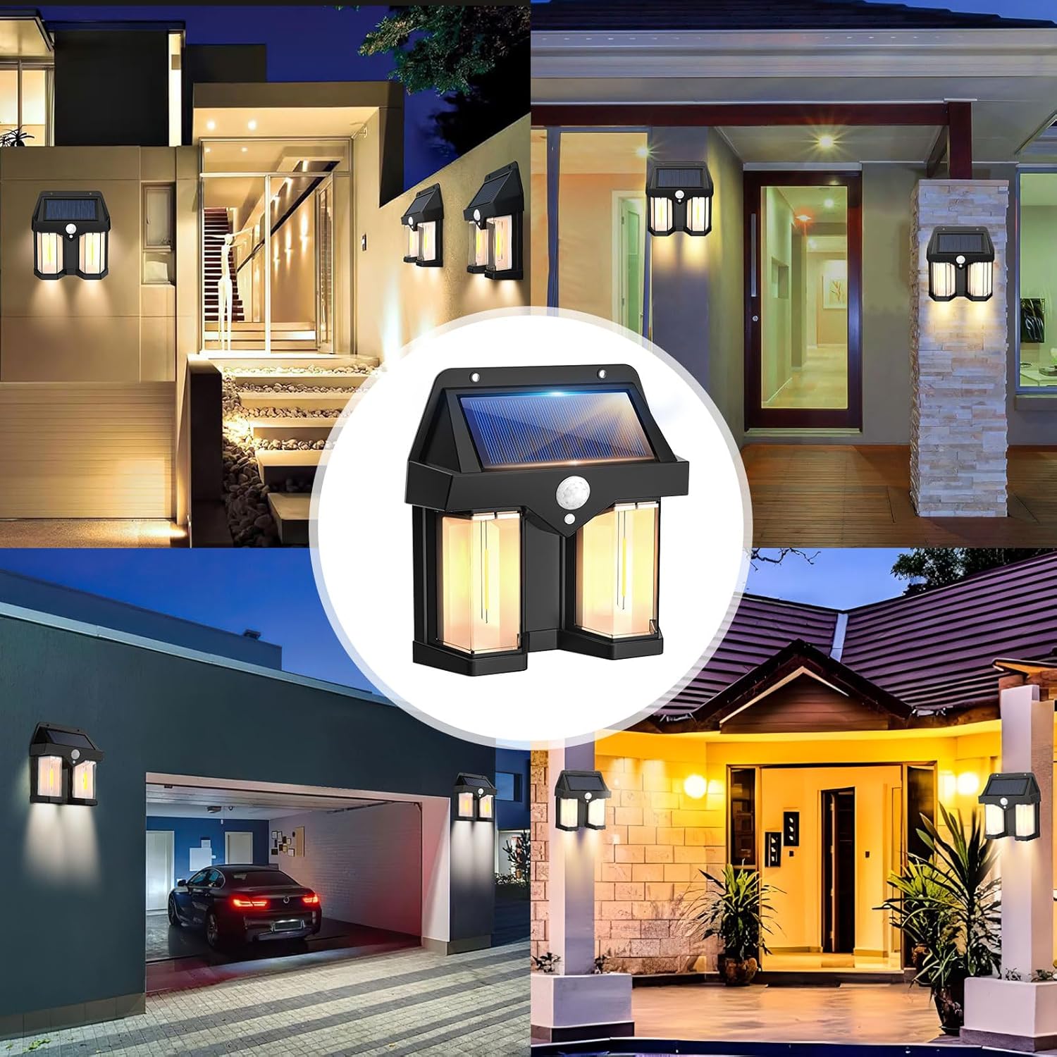 Solar Powered Wall Light Vinta - Smart Led Garden 评论和价格