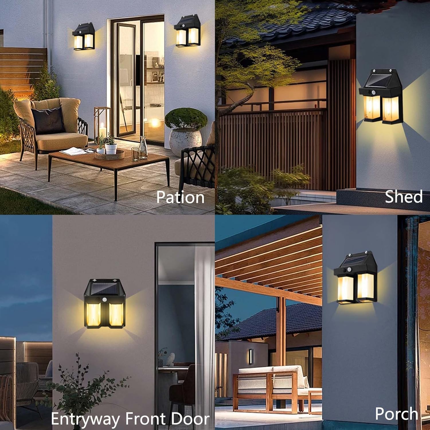 Solar Powered Wall Light Vinta - Smart Led Garden 评论和价格