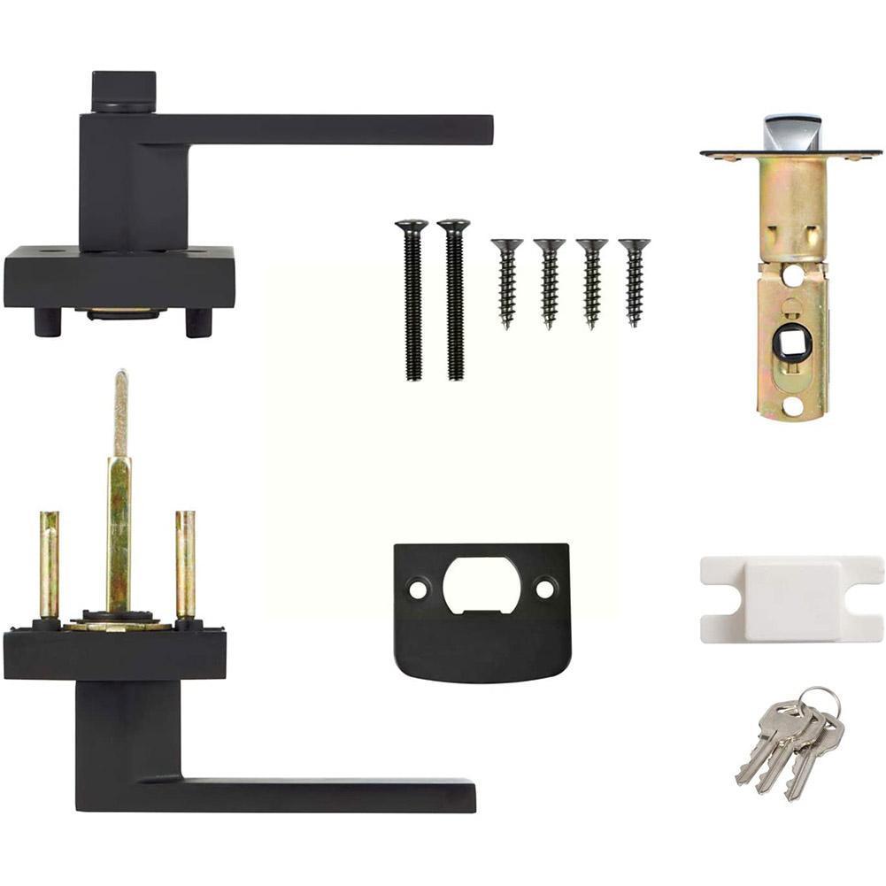 Black Door Handle Door Handle  - Smart Garden Gate Lock 评论和价格