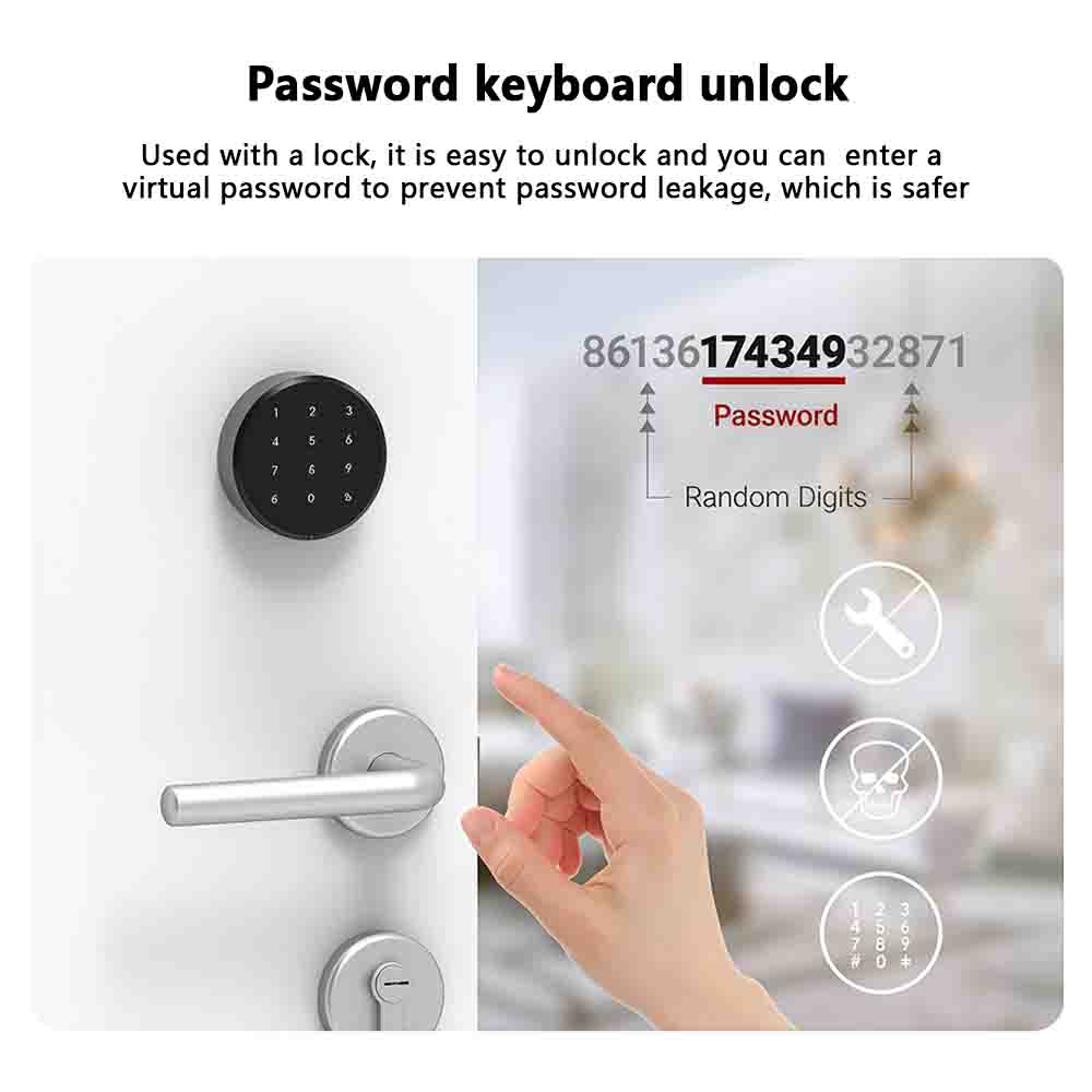CDOK A1Pro Tuya Bluetooth Smar - Smart Garden Gate Lock 评论和价格