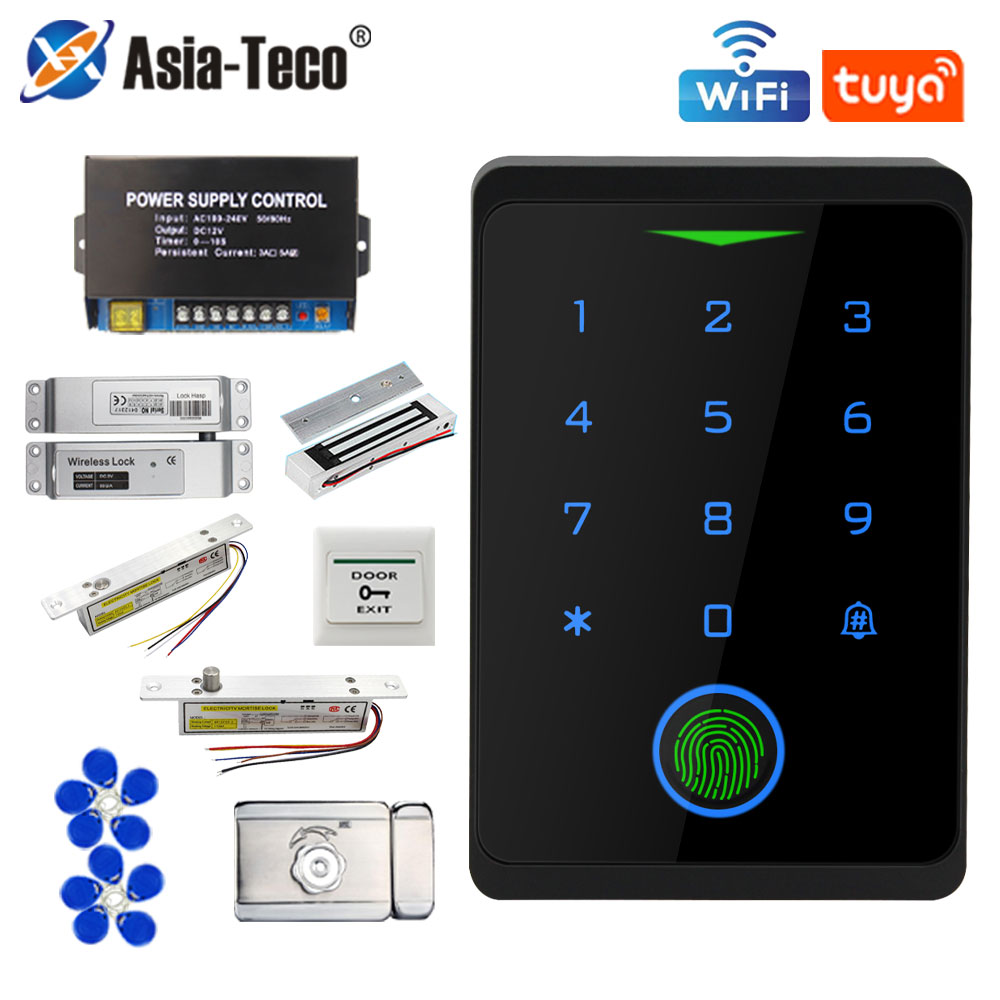 Tuya WIFI Fingerprint Access C - Smart Garden Gate Lock 评论和价格