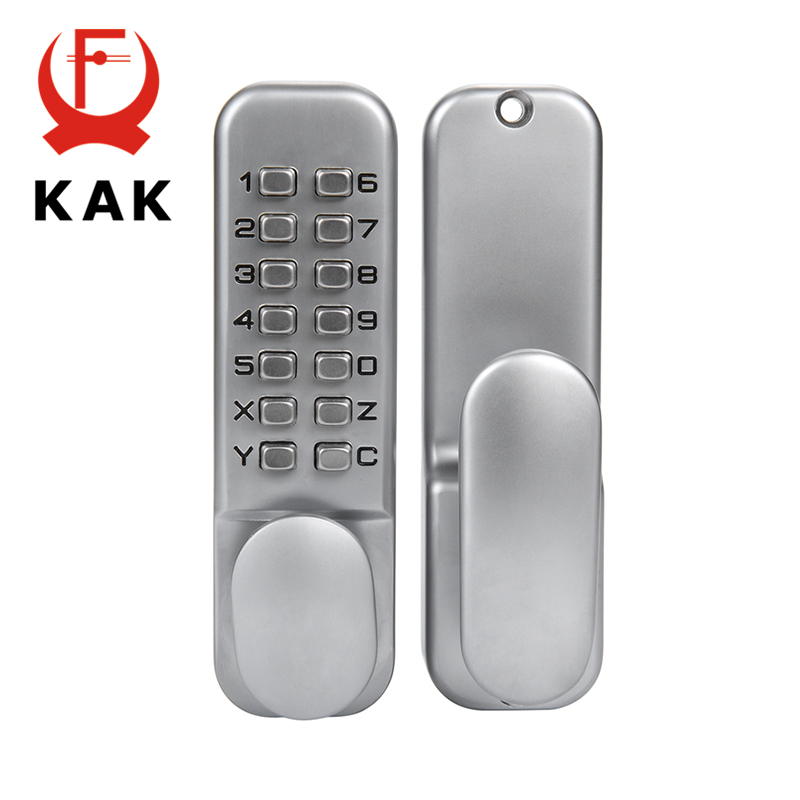 KAK Zinc Alloy Keyless Door Lo - Smart Garden Gate Lock 评论和价格