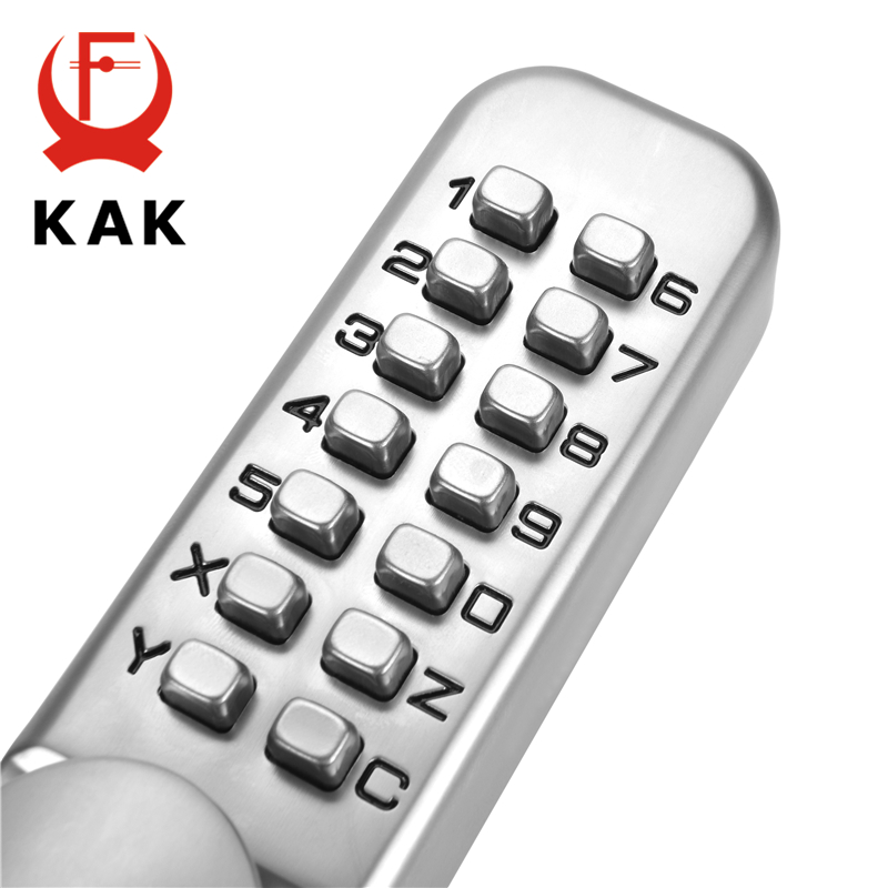 KAK Zinc Alloy Keyless Door Lo - Smart Garden Gate Lock 评论和价格